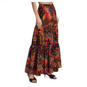 FARM Rio Ho Macaw Maxi Skirt -  Small